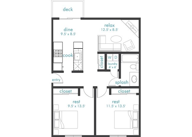 Descend 1805D floor plan