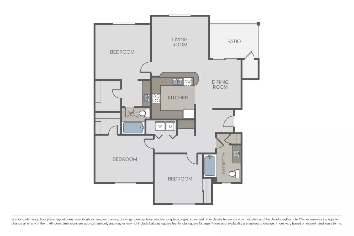 Unit LL2090 LL2090 floor plan