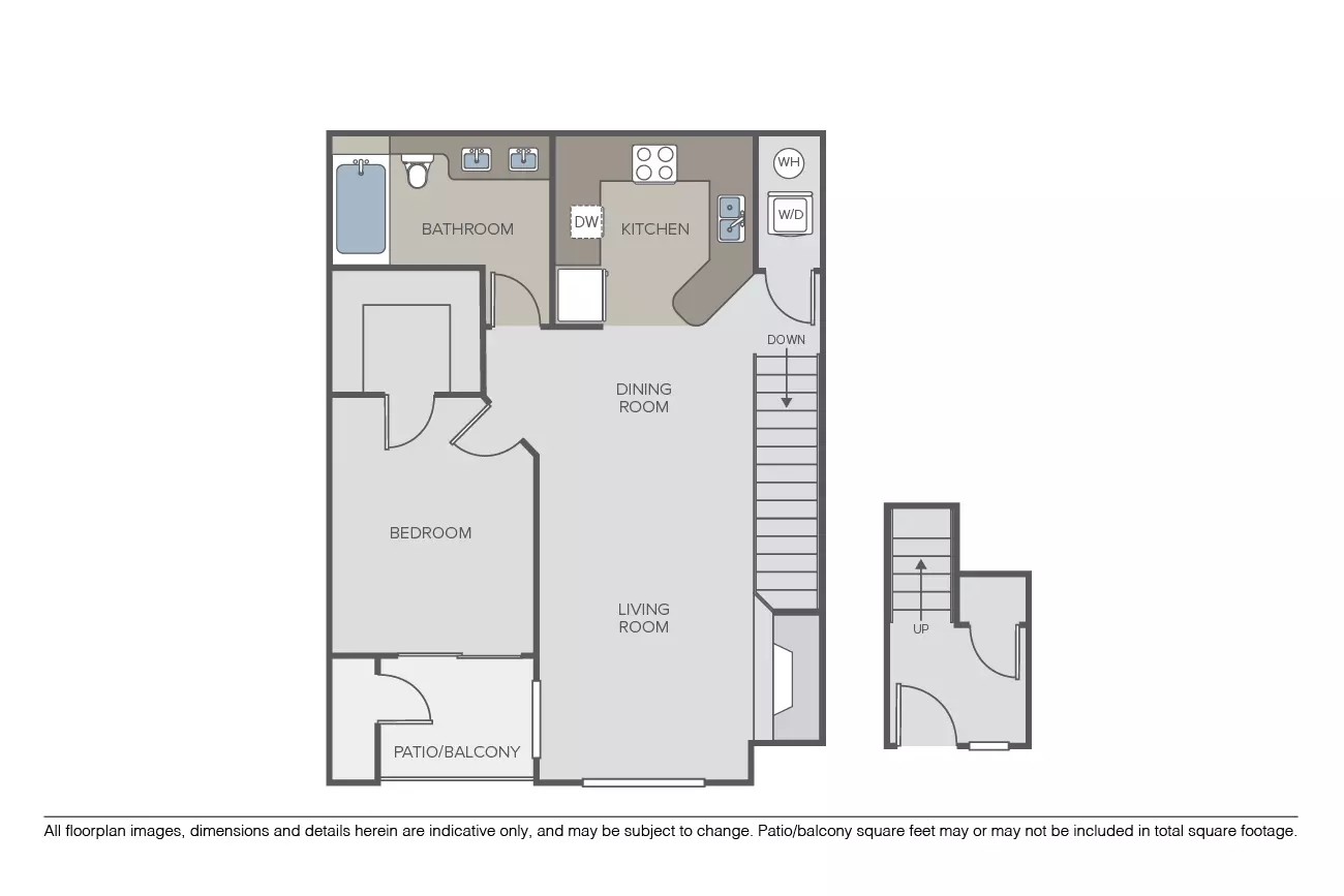 Unit D205 D205 floor plan