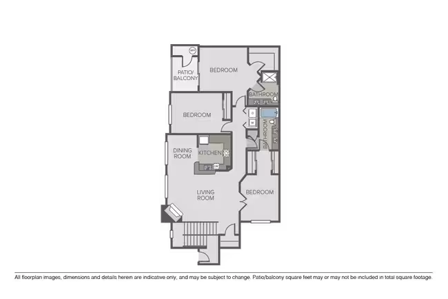 Unit E105 E105 floor plan