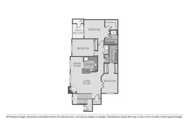 Unit E105 E105 floor plan