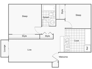 Dorado F304 floor plan