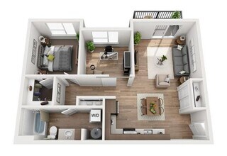 WOOD B-304 floor plan
