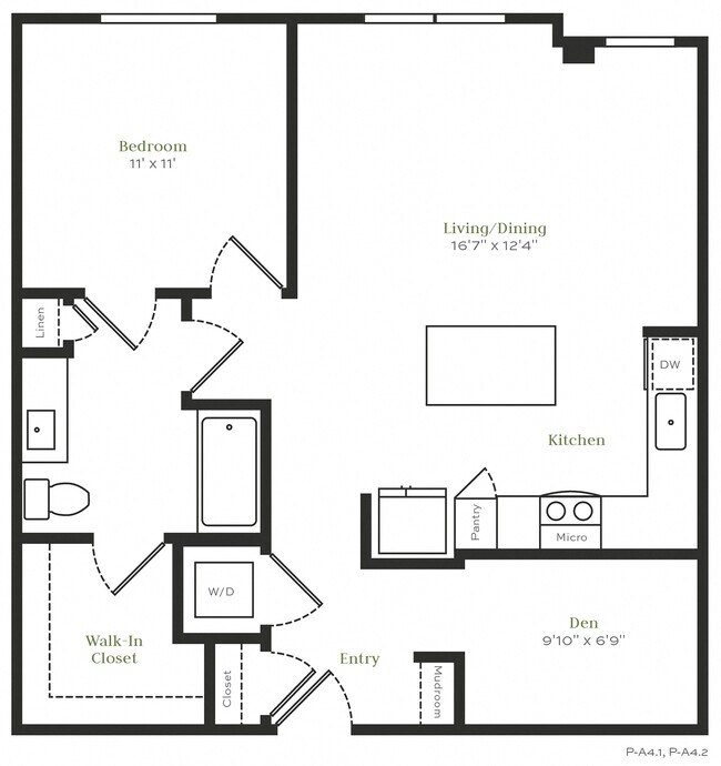 A16 209 floor plan