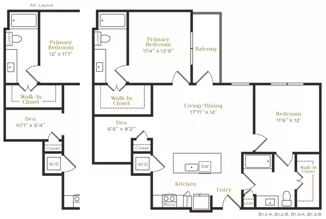 B6 440 floor plan