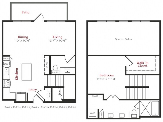 TH1 110 floor plan