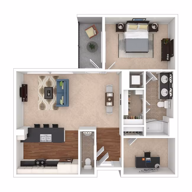 A6 405 floor plan