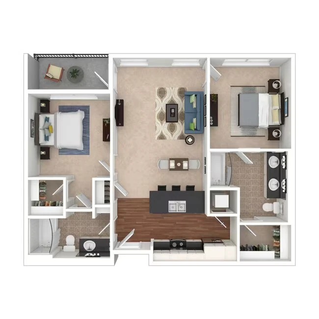 B1 223 floor plan