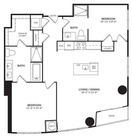 B1 0312 floor plan