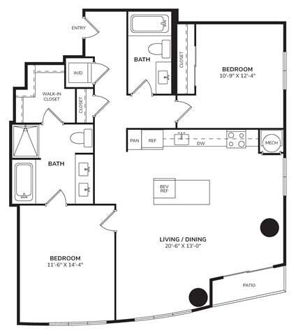 B5 3907 floor plan