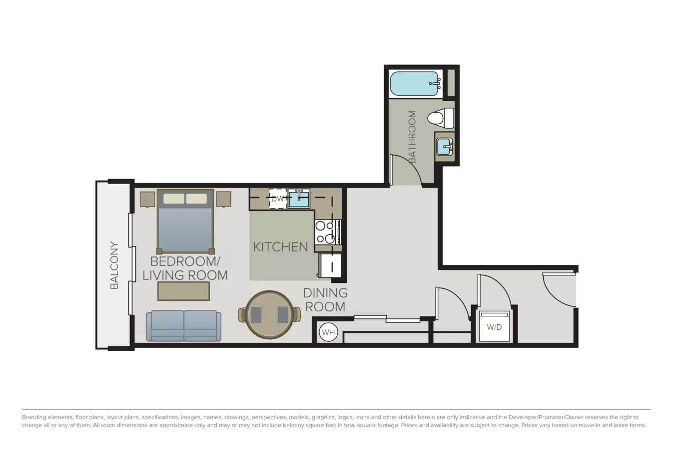 Unit CP212 CP212 floor plan