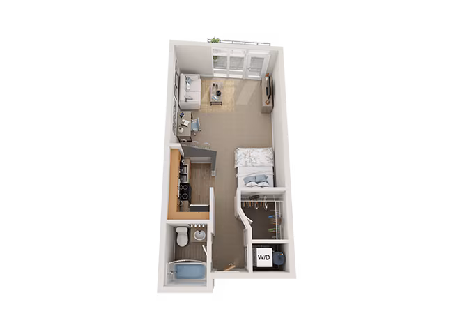 Studio 235 floor plan