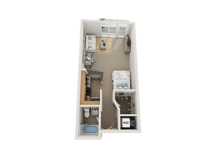 Studio 330 floor plan