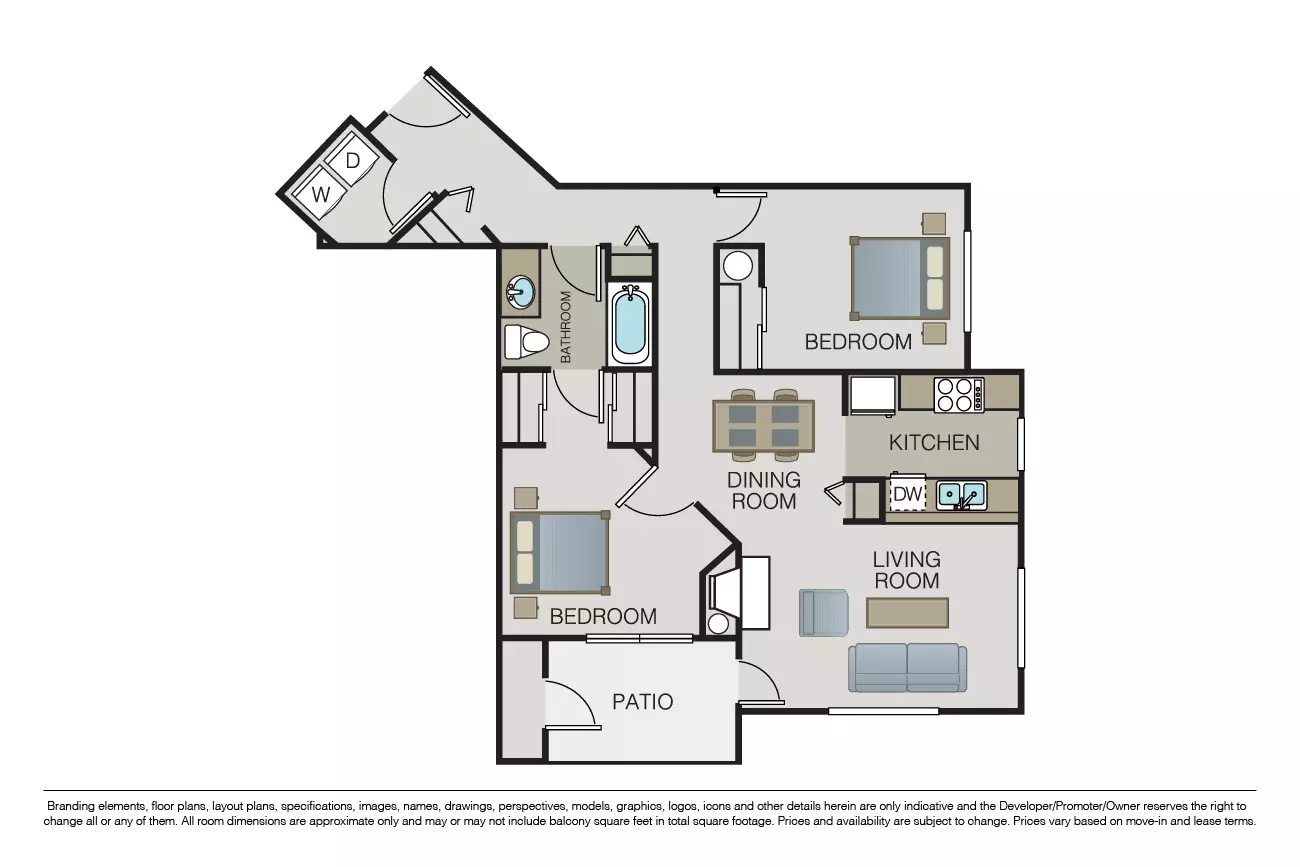 Unit 06404 06404 floor plan