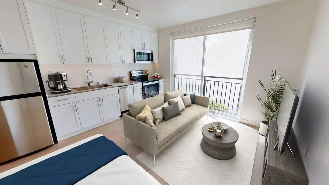 0BR/1.0BA 409 floor plan