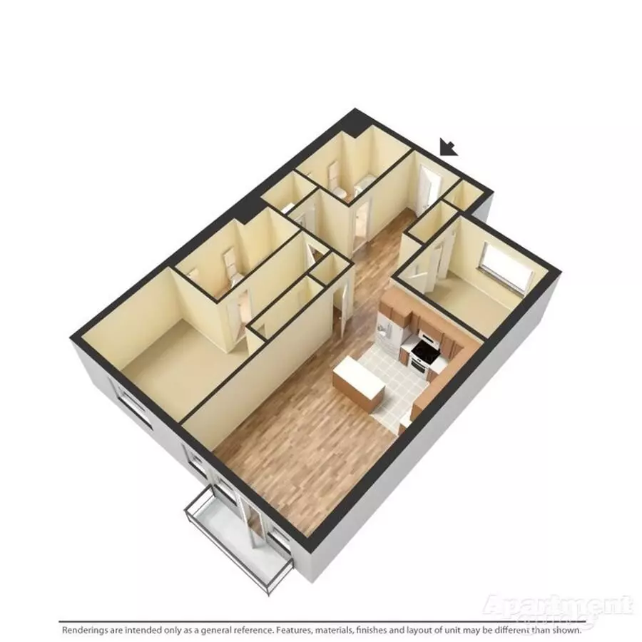 Unit 212 212 floor plan