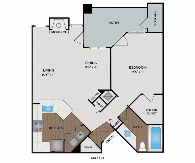 Unit K13 K24 floor plan