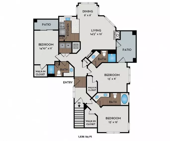 Ruby U32 floor plan