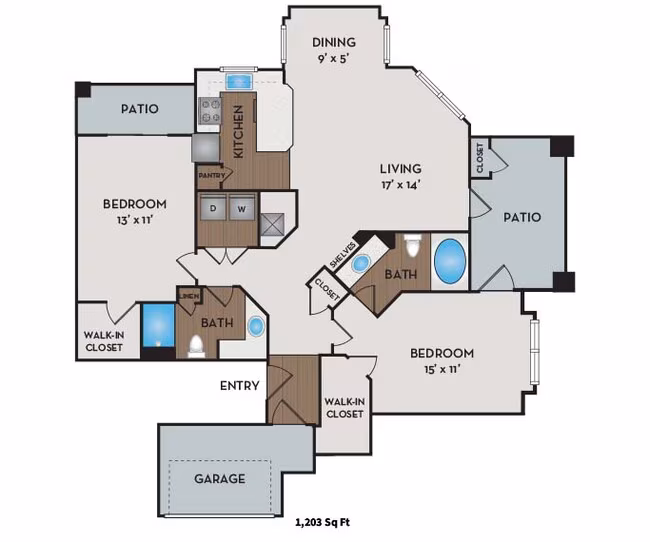 Cobblestone/Topaz H23 floor plan