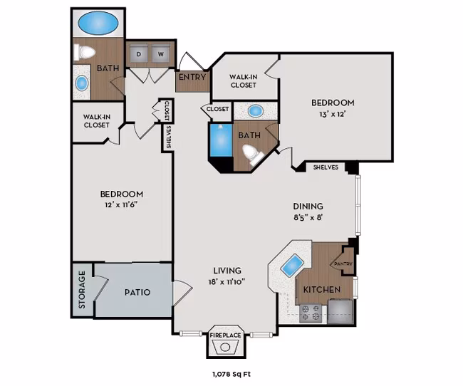 Slate H23 floor plan