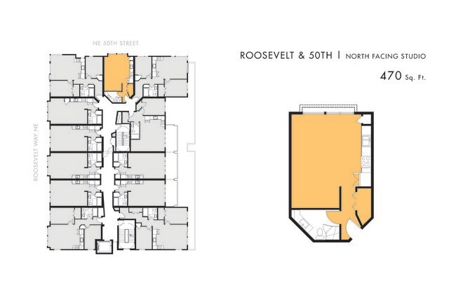 Studio 507 floor plan