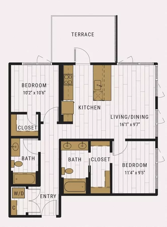 Unit 502 502 floor plan