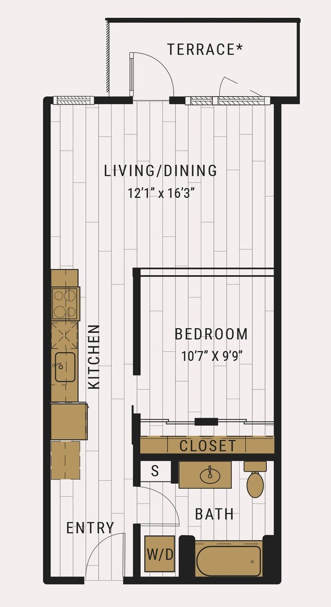 A1H 604 floor plan