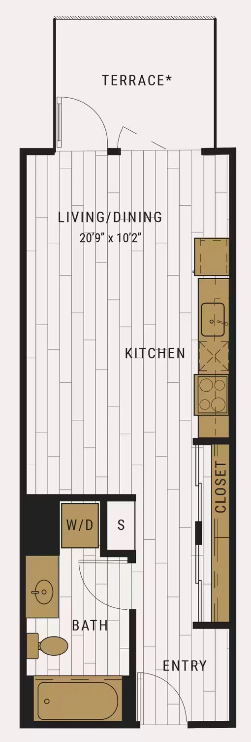 Unit 524 524 floor plan