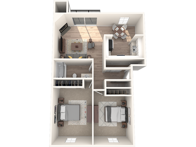 2x1 I208 floor plan