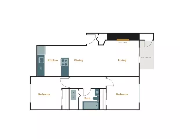 Unit E202 C102 floor plan