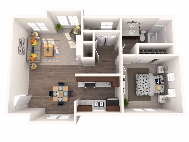 Hudson H201 floor plan