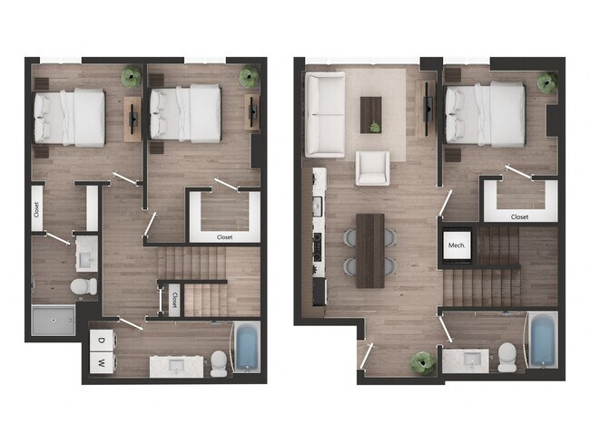3BDTH3f 0609 floor plan