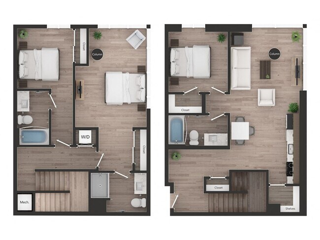 3BDTH3j 0607 floor plan