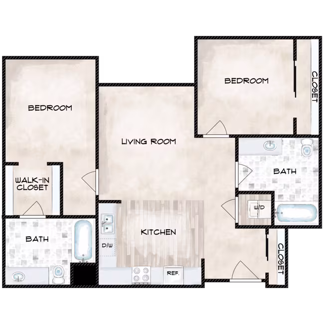 Unit 246 230 floor plan