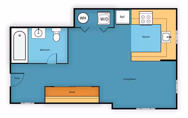 Studio A_A115 floor plan
