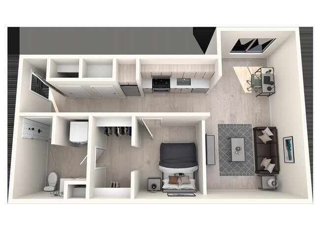 A4 Private floor plan