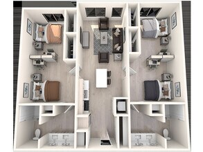 B8 Shared floor plan