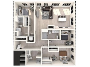 A4 Private floor plan