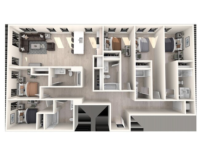 E11 Private floor plan