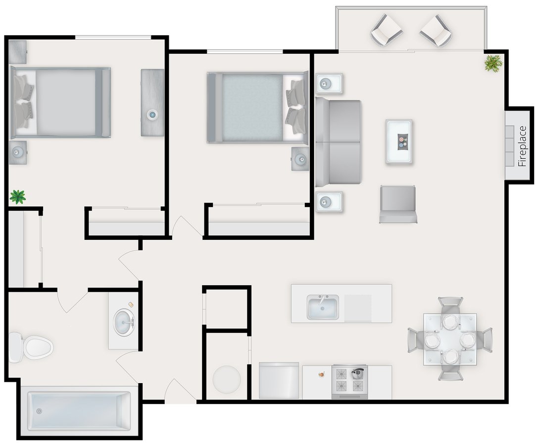 2x1 C119 floor plan