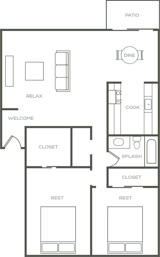 Unit B15 B15 floor plan