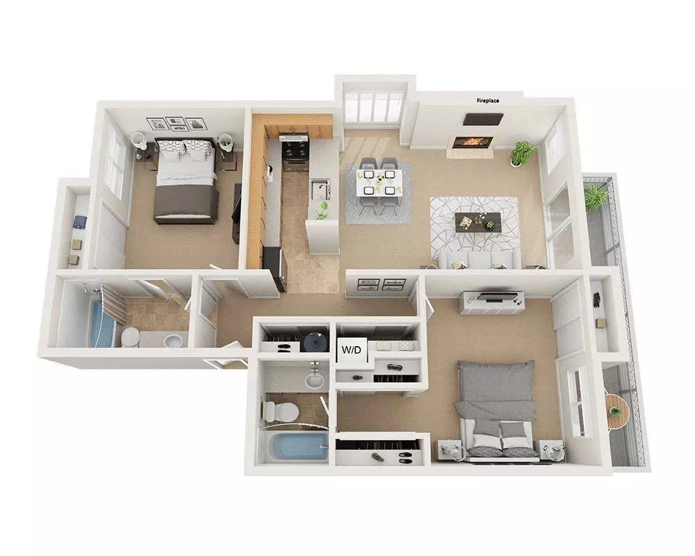 Unit A5 A5 floor plan
