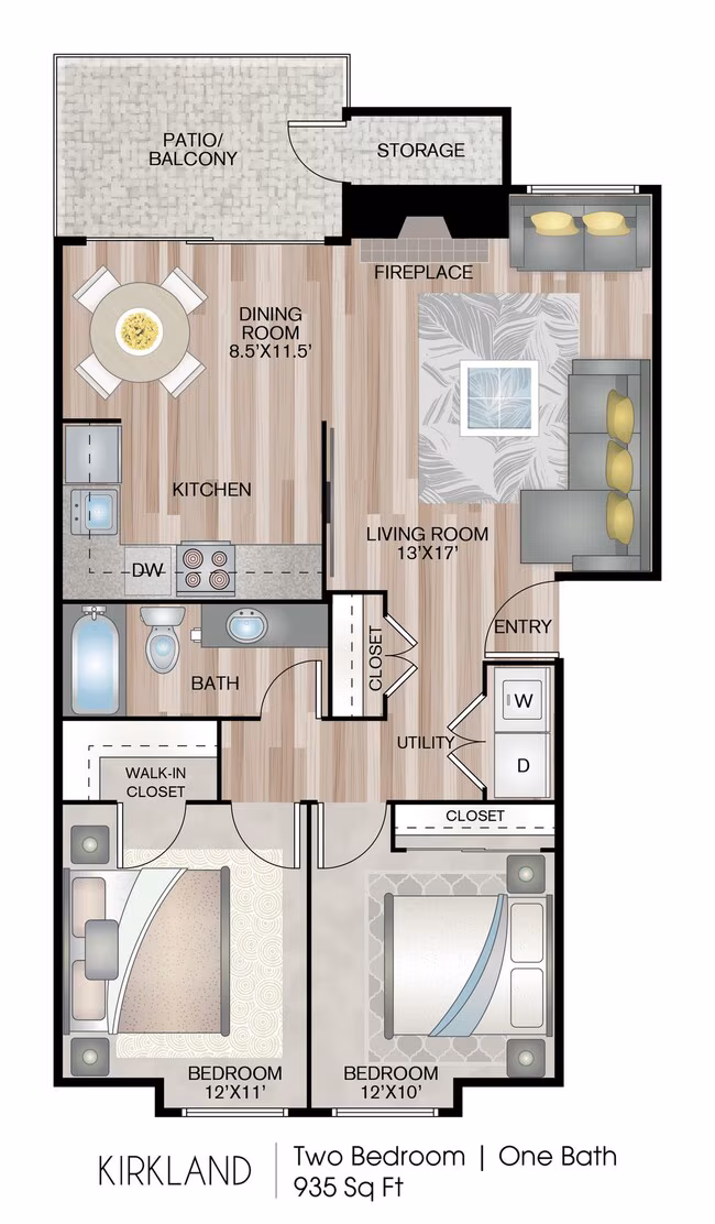 Kirkland 03-V303 floor plan