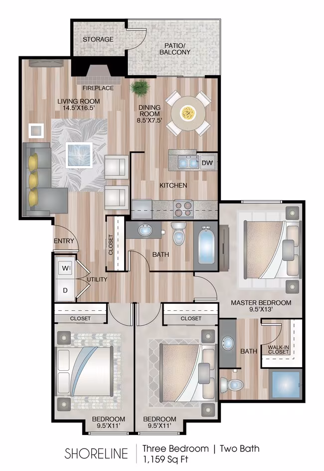 Shoreline 02-J304 floor plan