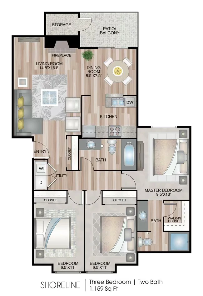 Shoreline 02-H201 floor plan