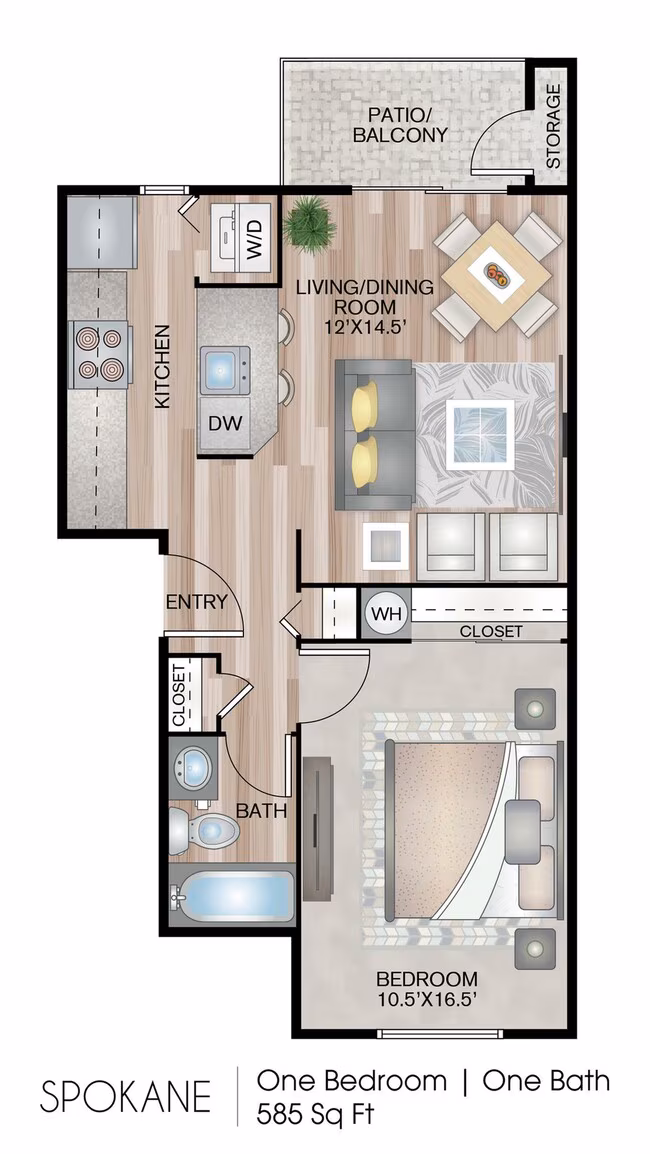 Spokane 03-S105 floor plan