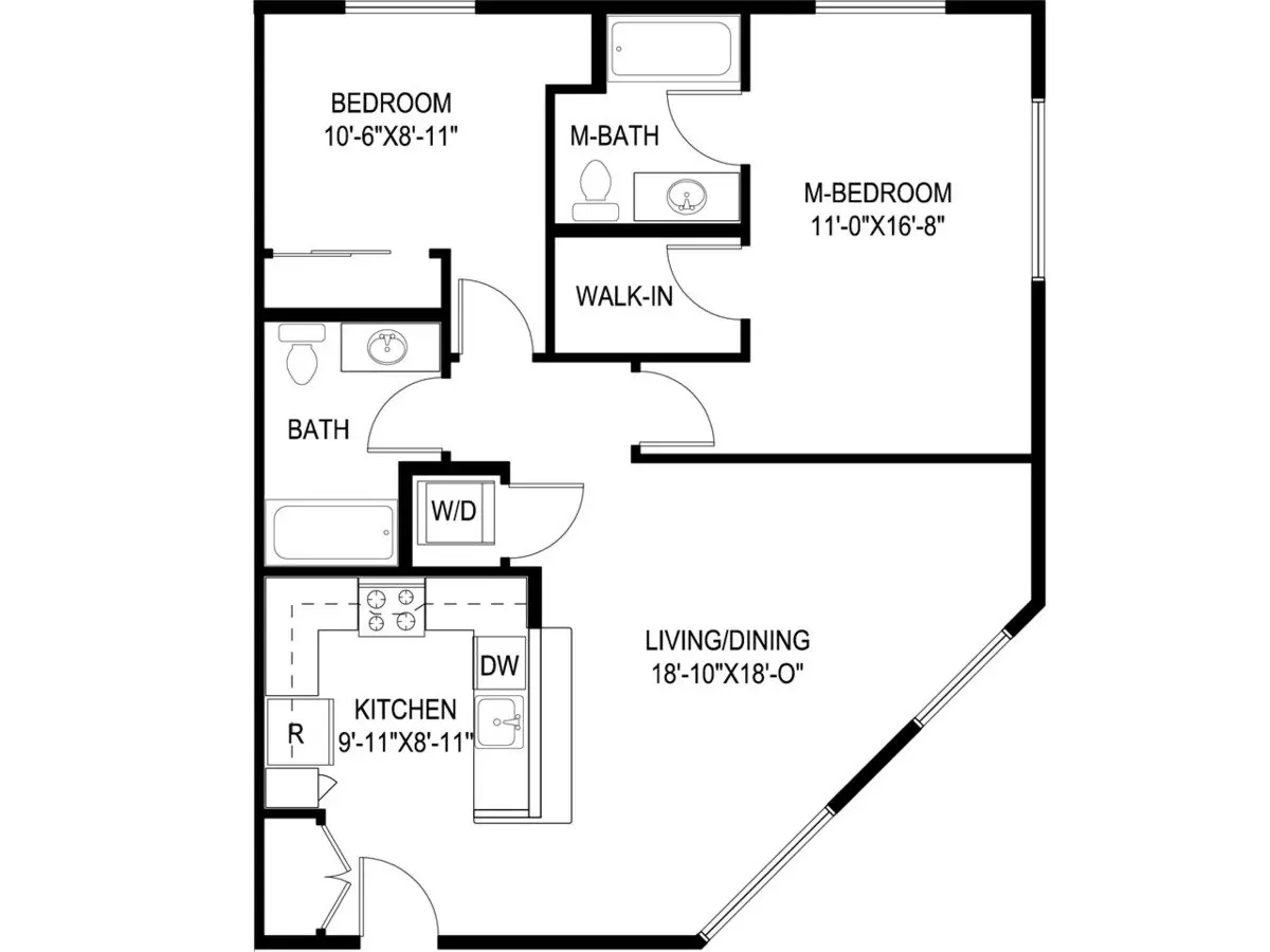 Unit 200 200 floor plan