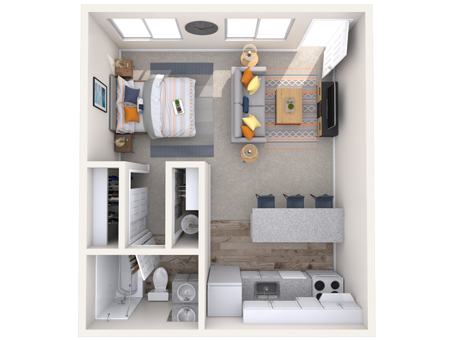 Studio floor plan