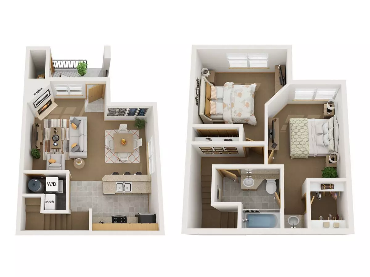 Unit 208 208 floor plan