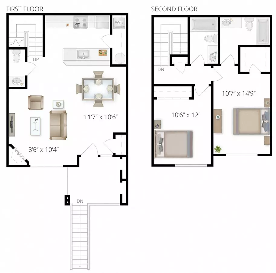 2x2 101 floor plan